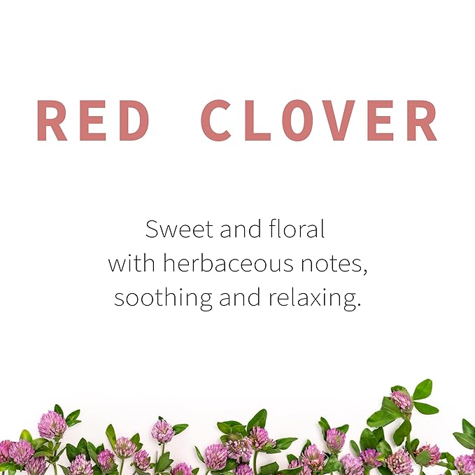 Red Clover Tea Organically Grown in Wisconsin | 2.8 oz | 39 Servings | Sacred Blossom Farm | Herbal Tea &amp Medicinal Herbs | Loose Leaf | Regenerative Farming | Single Source | Trifolium pratense