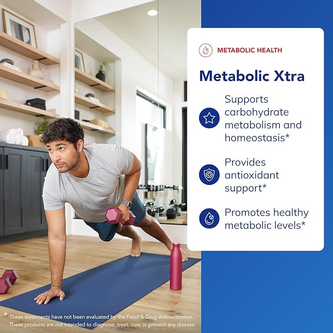 Pure Encapsulations Metabolic Xtra | Supplement to Support Carbohydrate Metabolism and Homeostasis* | 90 Capsules