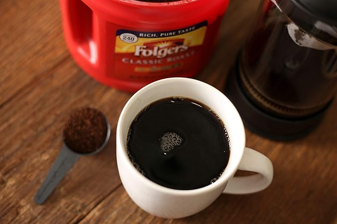 Folgers Classic Roast Medium Roast Ground Coffee 22.6 Ounces