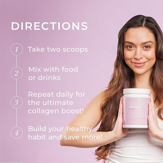 Swedish Collagen - Collagen Deluxe 500ml + Pure Powder I 12500 mg Marine Collagen (Type I &amp III) I Liquid and Powder Marine Collagen