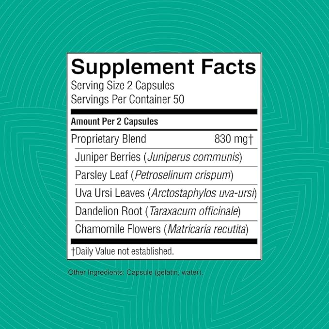 Nature's Sunshine Kidney Activator Capsules 100 Capsules | Natural Kidney Supplement Contains Herbs to Support and Enhance Kidney Function and Urine Flow