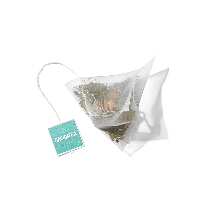 DAVIDsTEA Organic Cold 911 Sachet Tea Bags Premium Soothing Herbal Tea in 75 Sachets Tea Bags 3.17 ounces