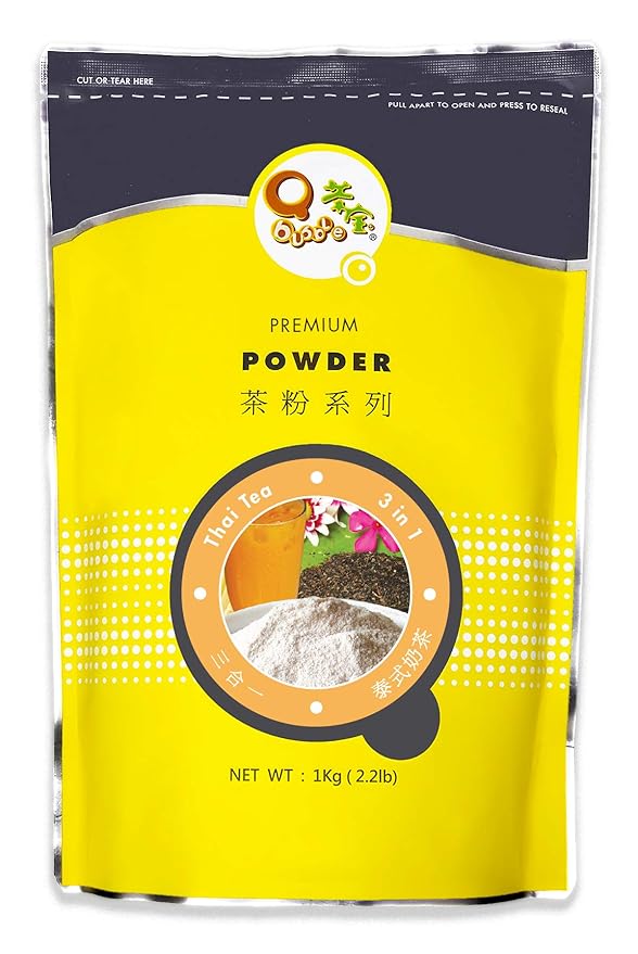 Qbubble Tea Powder Thai 2.2 Pound