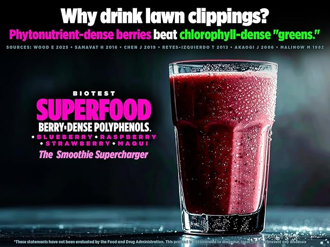 Biotest Superfood - Berry-Dense Polyphenols - 30 Servings