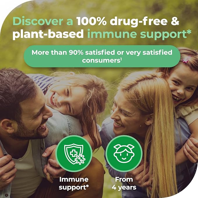 Supercharged Echinacea – 200 Tablets – Immune Support Herbal Supplement with Wild Indigo Root &amp Purple Coneflower – Clinically Tested – Made in Germany