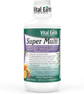Vital Earth Minerals Super Multi – Liquid Multivitamins for Women Men &amp Kids Liquid Vitamins with Fulvic Acid for Better Absorption MTHFR Support 32 Oz + 1 Oz Cup