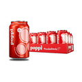 Poppi Sparkling Prebiotic Soda Beverage with Apple Cider Vinegar Seltzer Water and Fruit Juice Classic Cola Flavor 12 oz Pack of 12 Packaging May Vary