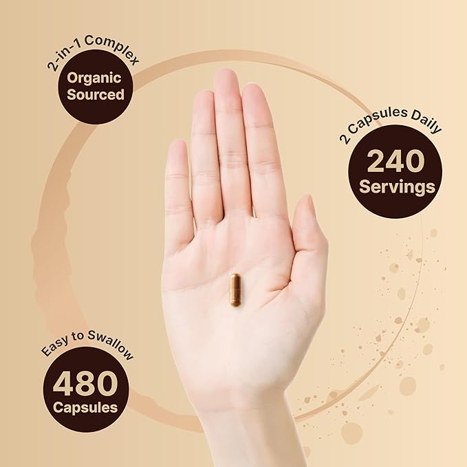 NatureBell 2 Pack Ceylon Cinnamon with Bitter Melon 240 Capsules | Made with Organic Sri Lanka Ceylon Cinnamon and Organic Bitter Melon | Non-GMO cGMP Certified