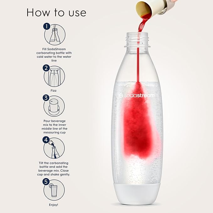 SodaStream SodaStream Zero Strawberry Watermelon Drink Mix 14.8 fl. oz. Pack of 4 14.8 oz