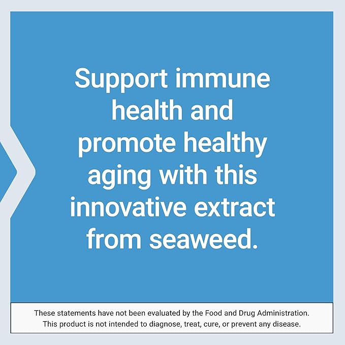 Life Extension Optimized Fucoidan with Maritech® 926 Promotes Healthy Immune Function Gluten-Free Non-GMO Vegetarian 60 Capsules