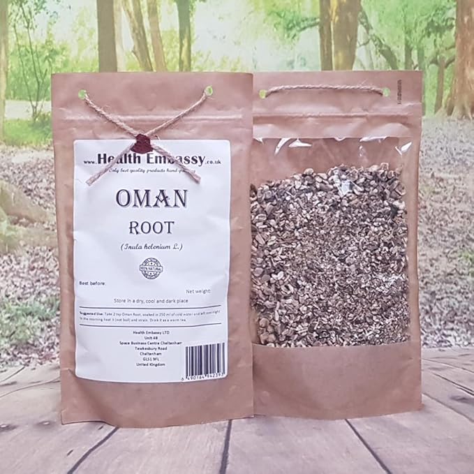 Health Embassy Oman Root | Elecampane Root | Inula Helenium | Herbal Tea (50g)