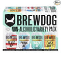 BrewDog 24 Mixed Pack Non-Alcoholic Pack | Includes Easy Street Elvis Hazy &amp Punk | 12oz Cans
