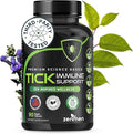 Zenmen Tick Immune Support Supplement - Improved Formula - Japanese Knotweed Cat's Claw Chinese Skullcap Cryptolepis Sanguinolenta Sweet Wormwood - 90 Vegan Capsules Made in The USA