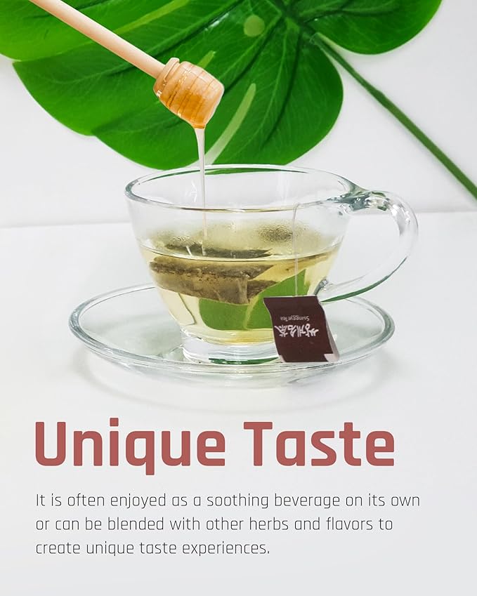 Ssanggye Oriental Raisin Tea 1.0g x 100 Tea Bags Bulk Size Premium Korean Herbal Hot Cold Hygienic Single Teabag Earthy Herb Soft Taste 4 Seasons Made in Korea