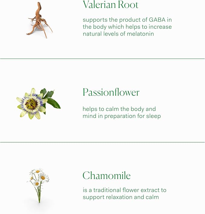 The Nue Co. Sleep Drops - Natural Sleep Support Tincture for Falling &amp Staying Asleep - Vegan &amp Cruelty-Free Sleep Supplement with Valerian Root Chamomile &amp Passionflower | 30ml
