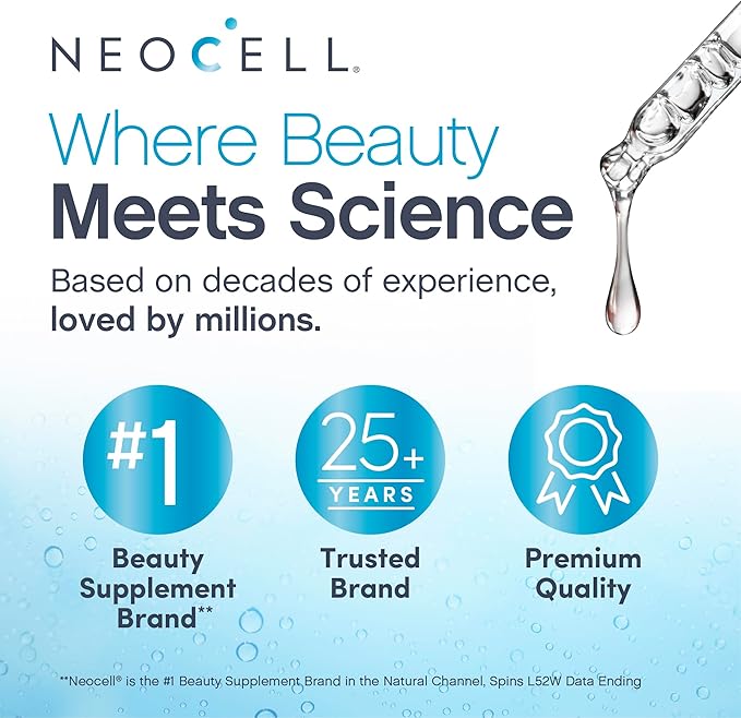 NeoCell Beauty Bundle for Women | Collagen Bio-Peptides Powder | Collagen Peptides Serum | Inside and Out Set