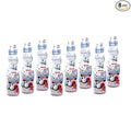 Sangaria Japanese Soft Drink Ramune Lychee Flavor Pack of 8 (Total 54.08 Fl Oz)