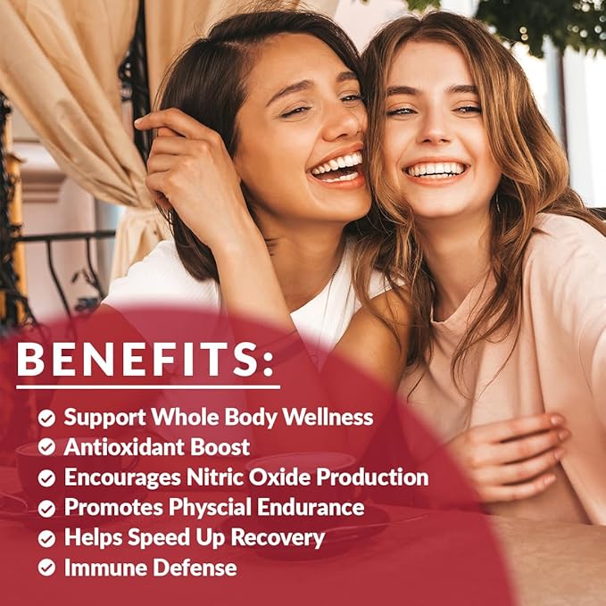 Beet Root Gummies Nitric Oxide Supplement for Men Women | Organic Beet Gummy with Grape Seed Pomegranate Black Pepper Vitamin C B12