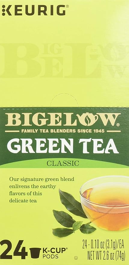 Bigelow Green Tea K-Cup for Keurig Brewers (Pack of 24)