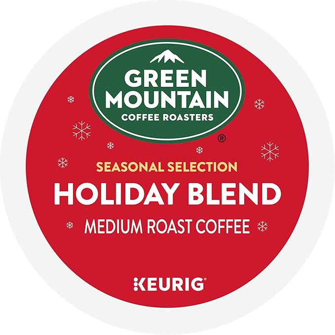 Green Mountain Coffee Roasters Holiday Blend Coffee Keurig Single Serve K-Cup Pods 60 count