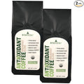RawGuru Organic Antioxidant Coffee Breakfast Blend Gluten-Free Fairly Traded Shade Grown and Rainforest Alliance Certified Arabica Ground Coffee Pack of 2