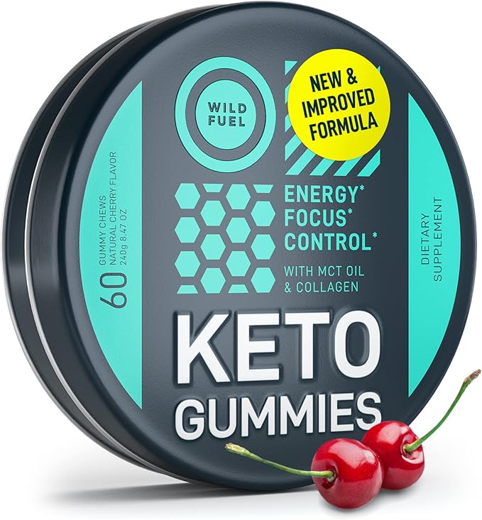 WILD FUEL Liquid Collagen and Keto Candy Beauty and Fitness Bundle