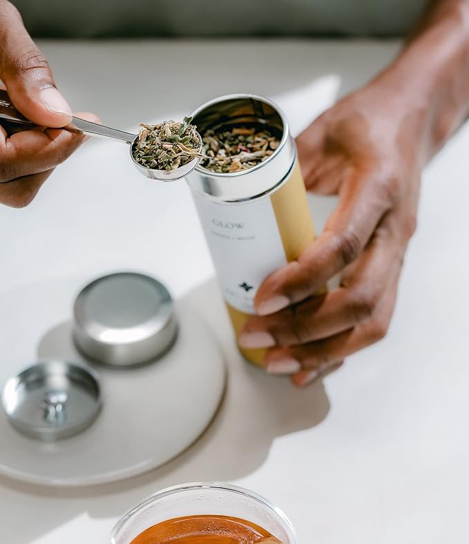 Art of Tea | Glow 2oz (Echinacea Peppermint Licorice and Ginger Tea) | Wellness Loose Leaf Artisan Herbal Teas