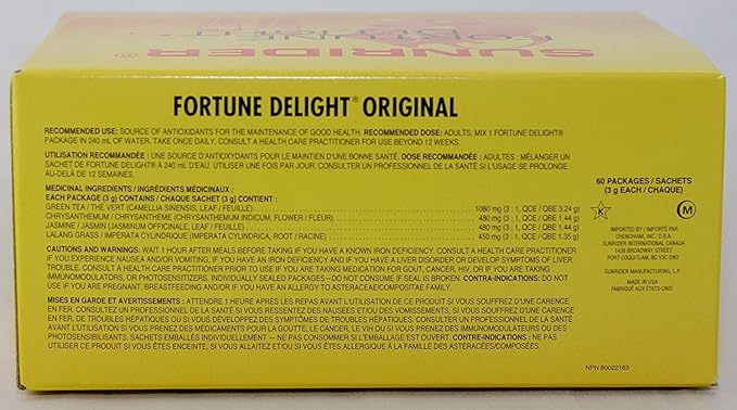 Fortune Delight® Regular 60/3 G Packs