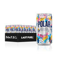 POLAR 100% Natural Seltzer Jr - Pixie Lights - No Sugar Juice or Sweeteners - 36 Pack - By LastFuel.