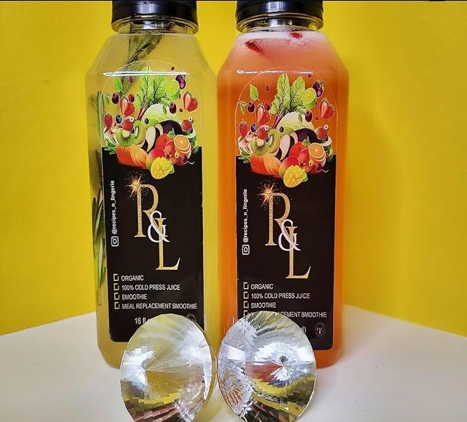RL-Cold Pressed Juices (16oz Cold Pressed Juices-Pick Me Bihh-(Pick 3 or 4 of the following)-Carrot Broccoli Celery Spinach Kale Green Apple Blueberry Ginger Beets turmeric strawberry Or