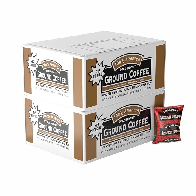 McCullagh Coffee 100% Arabica Premium Ground Bold Roast Coffee