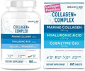 Granions Collagen Complex Calcium Magnesium and Collagen Complex CoQ10 Wellness &amp Beauty Bundle