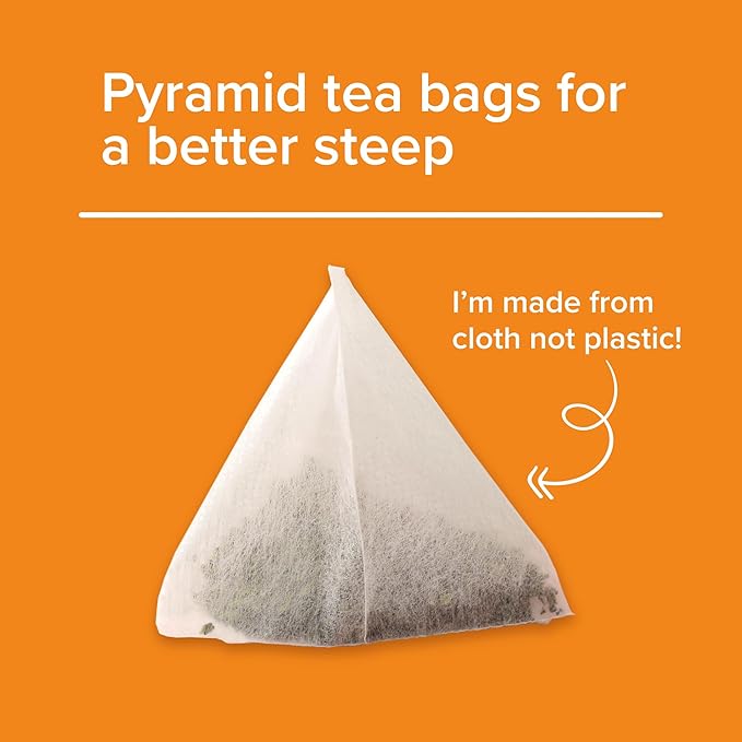 Onkatsu Farm Persimmon Leaf Premium Japanese Tea Bags Sweet Herbaceous Flavor Hot or Iced Caffeine Free 30 Total Tea Bags