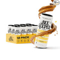Beekeeper Caramel Cold Brew Coffee Drinks with Oregon Honey | 12 Pack Refreshing Iced Coffee - Unsweetened &amp Strong Arabica Brew 8 fl oz Ready-to-Drink Can - 180mg Natural Caffeine