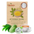 VIDA FARM Soursop Tea Bags 155 Count 100% Natural Pure Soursop Leaves Decaffeinated Vegan Gluten-Free