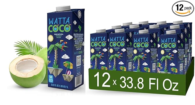 Beverages - WATTACOCO - WATTACOCO WHOLE COCONUT WATER