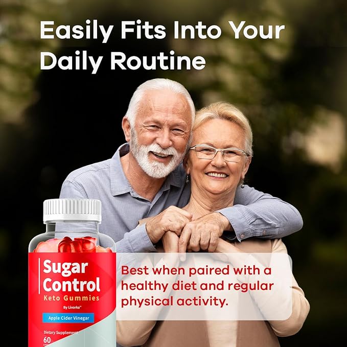 SugarControl Keto Gummies - Official SugarControl Advanced Apple Cider Vinegar Gummys All Natural Supplement Support 60 Gummies for 1 Month