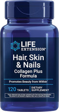 Life Extension Hair Skin &amp Nails- Collagen Plus 120 Count