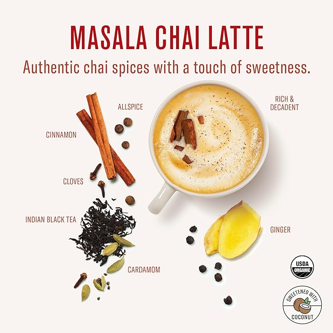 Numi Tea - Organic Masala Chai Latte Powder