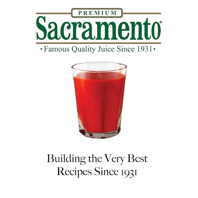 Sacramento Tomato Juice 46 Oz Can Case of 12 Cans