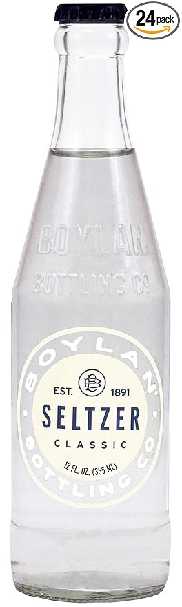 Boylan Bottling Co Pure Seltzer 12 Ounce -- 24 per case.