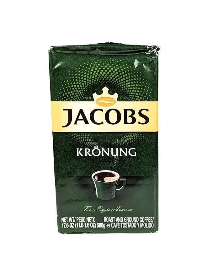 Generic Jacobs Coffee Krönung Roast and Ground Coffee 1 lb (Pack of 4)