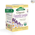 Tadin Organic Chamomile Lavender Tea Caffeine Free Herbal Tea to Promote Serenity 20 Tea Bags Per Box Pack of 6