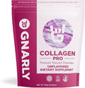 Gnarly Nutrition Collagen Peptides – Gnarly Collagen Pro with Vitamin C Zinc &amp Copper – NSF Sport Certified Protein Synthesis Vitamin Powder – Unflavored 16.05 oz (30 Servings)