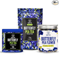 BLUE TEA – Combo - Butterfly Pea Flower Tea (15 Tea Bags) + Butterfly Pea Flower Tea (0.35 Oz) + Butterfly Pea Flower Tea (30 Tea Bags) - Herbal Tea - Gluten Free - Eco-Conscious Packaging