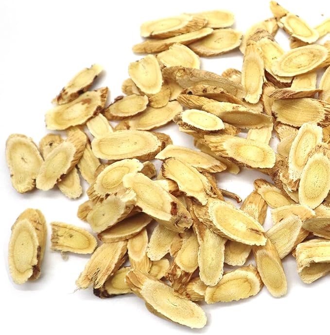 TPL Organic Astragalus Root C/S - Dried Cut and Sifted - Premium Quality 8 Oz Pack