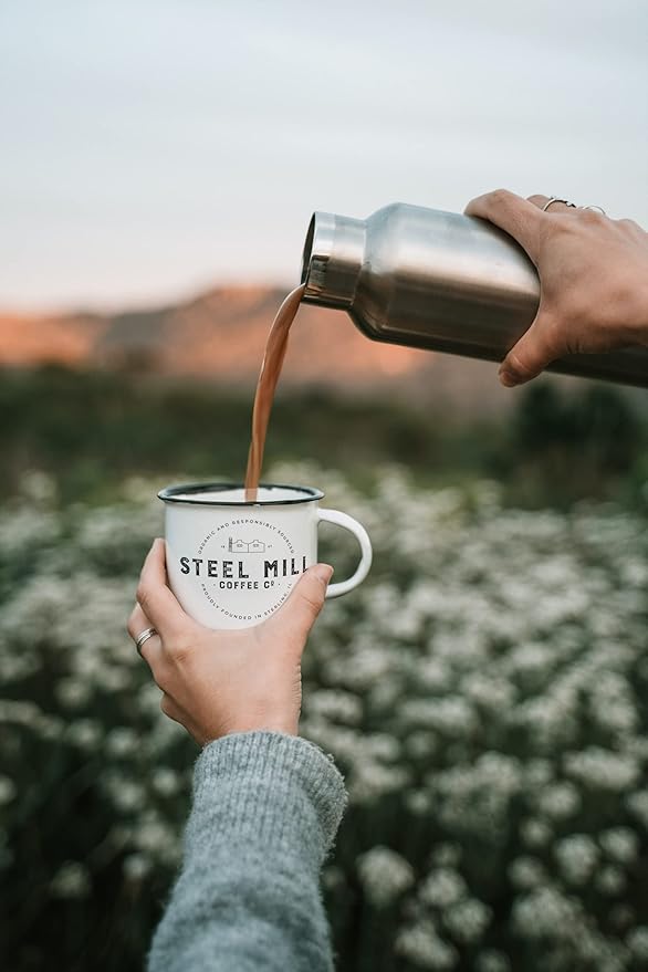 Steel Mill Coffee Co. - Sumatra Coffee - Dark Roast - Whole Bean- Regular - Single Origin - 100% Arabica Beans - 2lb Bag