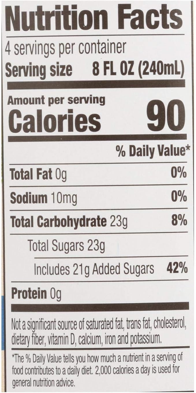 Santa Cruz Organic - Lemonade Blueberry - Case of 12-32 Fz