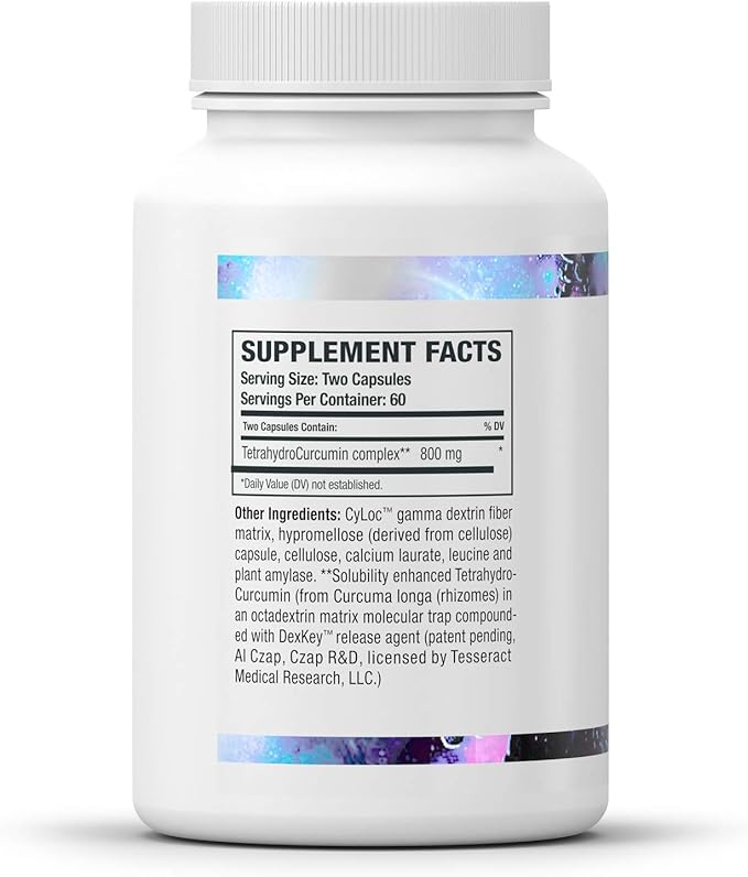 TetraCumin QR Joint Support Supplement Quick-Release Turmeric Curcumin Metabolite Proprietary Joint Supplements for Women &amp Men Helps Promote Muscle &amp Joint Health 120 Capsules