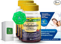 Melatonin 5Mg 120 Gummies Sleep Support (3 Pack) with Bundle Exclusive Better Ligth&ampSpring Guide + Weekly Pill Organizer (5 Items)